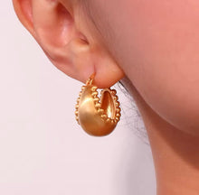 Load image into Gallery viewer, Javani Hoop Earrings
