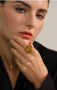 Bahvi Flower Ring